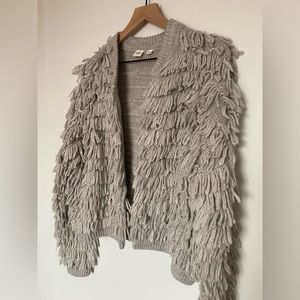 Gap Shaggy Open Cardigan size Large